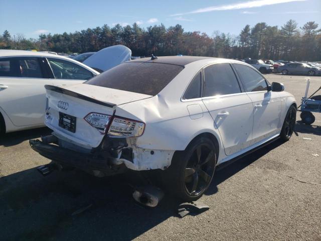 WAUKGAFL5AA017381 - 2010 AUDI S4 PRESTIGE WHITE photo 4