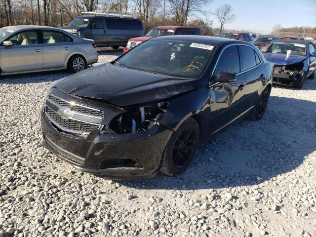 1G11C5SA3DF268082 - 2013 CHEVROLET MALIBU 1LT BLACK photo 2