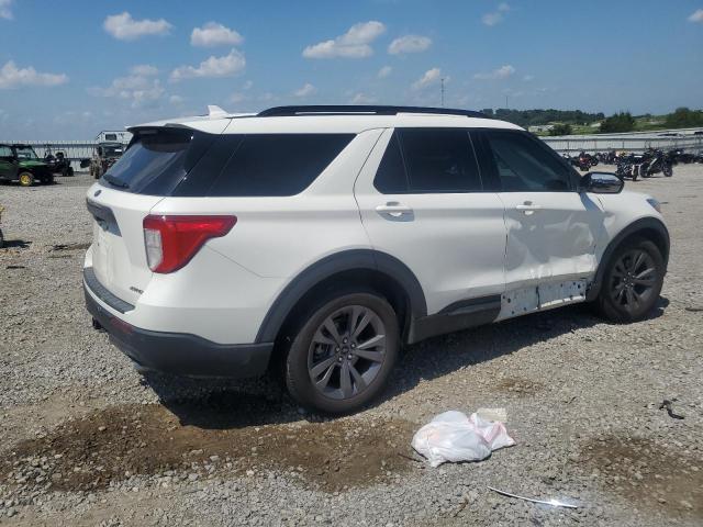 1FMSK8DH3NGA67378 - 2022 FORD EXPLORER XLT თეთრი ფოტო 3