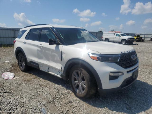 1FMSK8DH3NGA67378 - 2022 FORD EXPLORER XLT თეთრი ფოტო 4