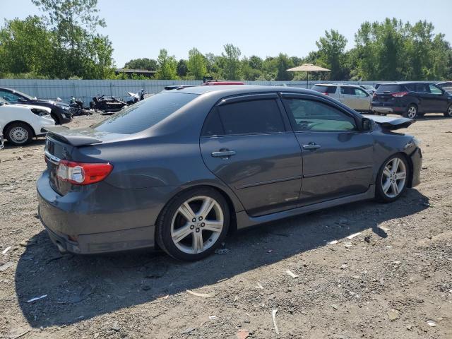 2T1BU4EE2DC055456 - 2013 TOYOTA COROLLA BASE GRAY photo 3