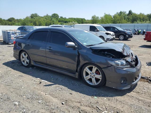2T1BU4EE2DC055456 - 2013 TOYOTA COROLLA BASE GRAY photo 4
