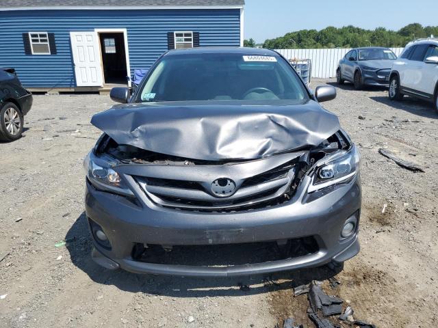 2T1BU4EE2DC055456 - 2013 TOYOTA COROLLA BASE GRAY photo 5