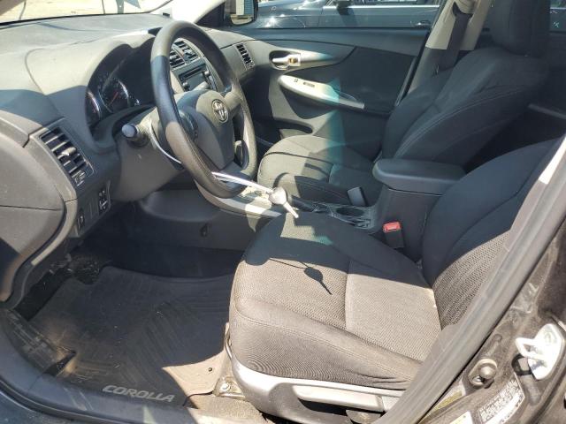 2T1BU4EE2DC055456 - 2013 TOYOTA COROLLA BASE GRAY photo 7