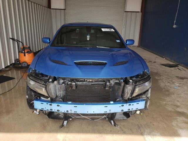 2C3CDXGJ1JH295250 - 2018 DODGE CHARGER R/T 392 BLUE photo 5