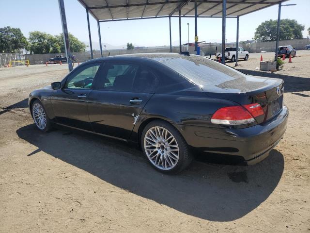 WBAHN83588DT87425 - 2008 BMW 750 LI BLACK photo 2