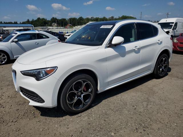ZASPAKBN3L7C84565 - 2020 ALFA ROMEO STELVIO TI WHITE photo 1