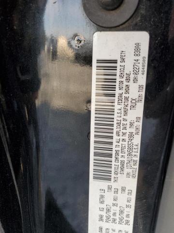 1D7HU18N58S574984 - 2008 DODGE RAM 1500 ST BLACK photo 12