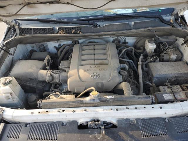 5TFUW5F17HX644076 - 2017 TOYOTA TUNDRA DOUBLE CAB SR/SR5 WHITE photo 11