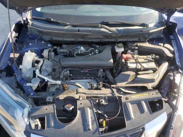 KNMAT2MV4JP516125 - 2018 NISSAN ROGUE S BLUE photo 12