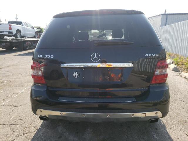 4JGBB86E98A365265 - 2008 MERCEDES-BENZ ML 350 BLACK photo 6