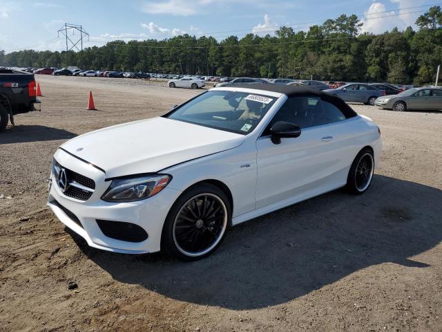 WDDWK6EB2JF626915 - 2018 MERCEDES-BENZ C 43 4MATIC AMG WHITE photo 1