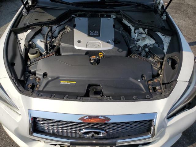 JN1BV7AR8FM416575 - 2015 INFINITI Q50 BASE WHITE photo 11