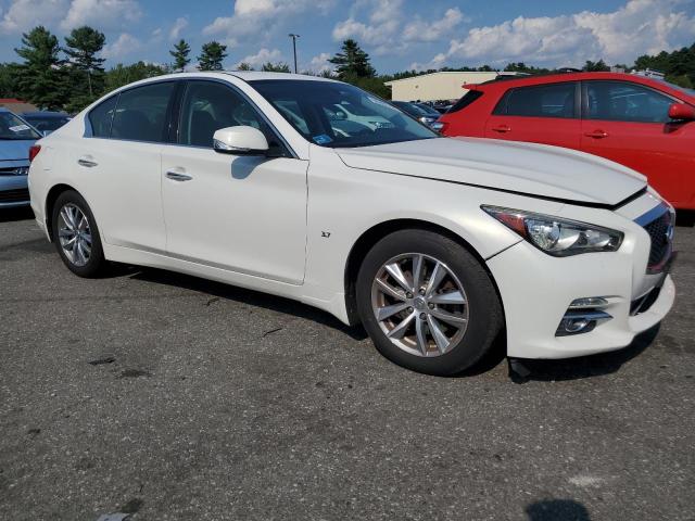 JN1BV7AR8FM416575 - 2015 INFINITI Q50 BASE WHITE photo 4