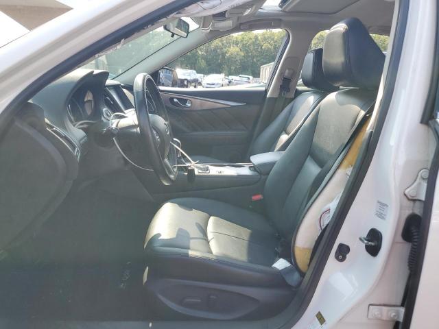 JN1BV7AR8FM416575 - 2015 INFINITI Q50 BASE WHITE photo 7