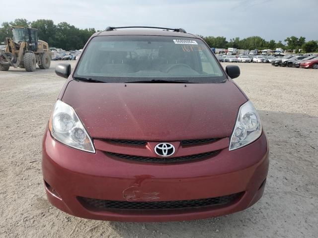 5TDZK23C68S167586 - 2008 TOYOTA SIENNA CE BURGUNDY photo 5