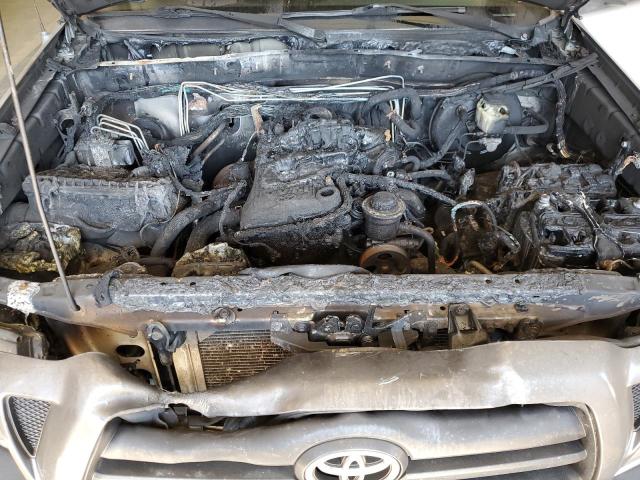 5TEUX42N36Z186459 - 2006 TOYOTA TACOMA ACCESS CAB ვერცხლისფერი ფოტო 11
