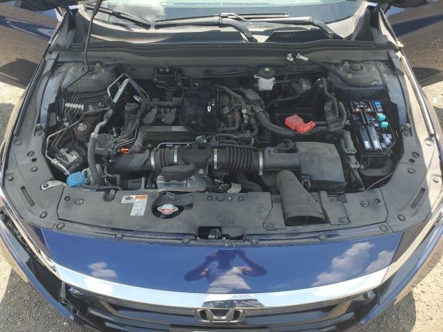 1HGCV1F50JA134611 - 2018 HONDA ACCORD EXL Bleu photo 11