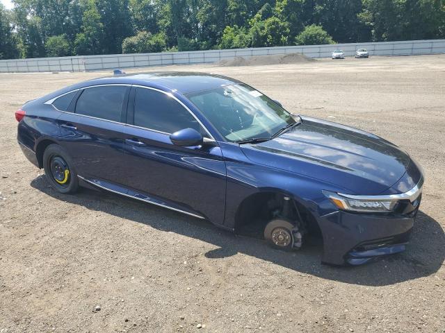 1HGCV1F50JA134611 - 2018 HONDA ACCORD EXL Bleu photo 4