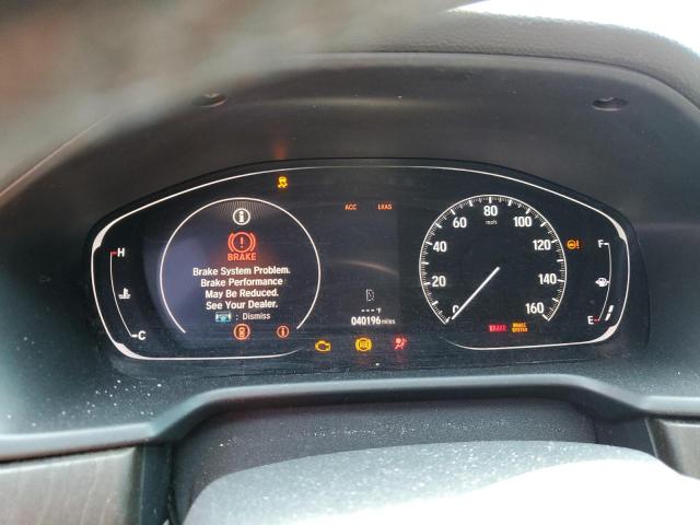 1HGCV1F50JA134611 - 2018 HONDA ACCORD EXL Bleu photo 9