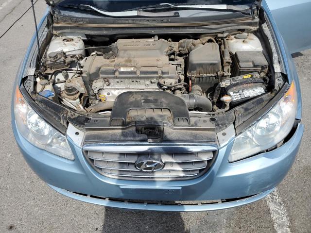 KMHDU46D28U352780 - 2008 HYUNDAI ELANTRA GLS BLUE photo 11