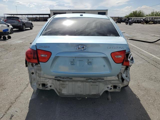 KMHDU46D28U352780 - 2008 HYUNDAI ELANTRA GLS BLUE photo 6