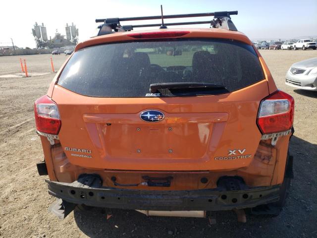 JF2GPAPCXF8307493 - 2015 SUBARU XV CROSSTR 2.0 LIMITED ORANGE photo 6