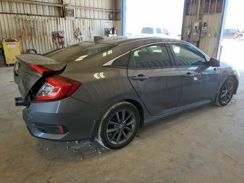 19XFC1F38LE006214 - 2020 HONDA CIVIC EX GRAY photo 3