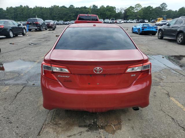 4T1BF1FKXCU623799 - 2012 TOYOTA CAMRY BASE RED photo 6
