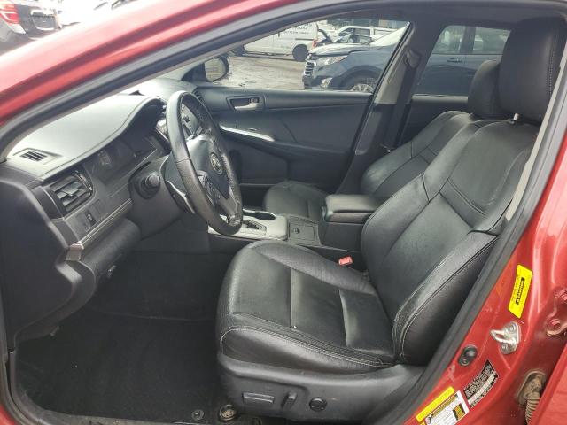 4T1BF1FKXCU623799 - 2012 TOYOTA CAMRY BASE RED photo 7