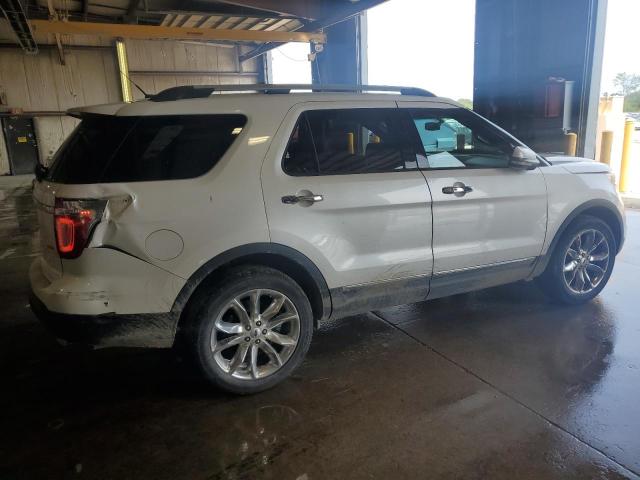 1FMHK8F80CGA71828 - 2012 FORD EXPLORER LIMITED WHITE photo 3