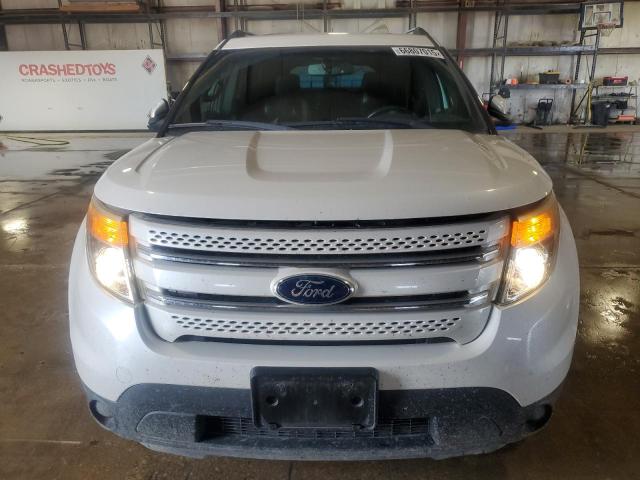 1FMHK8F80CGA71828 - 2012 FORD EXPLORER LIMITED WHITE photo 5