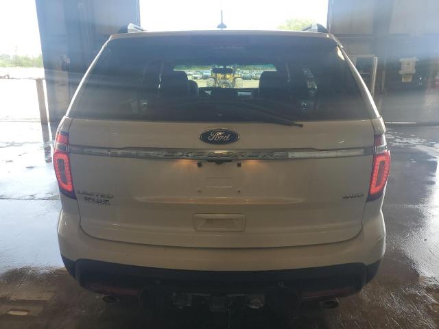 1FMHK8F80CGA71828 - 2012 FORD EXPLORER LIMITED WHITE photo 6
