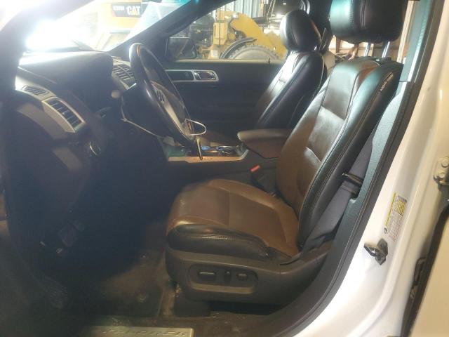 1FMHK8F80CGA71828 - 2012 FORD EXPLORER LIMITED WHITE photo 7