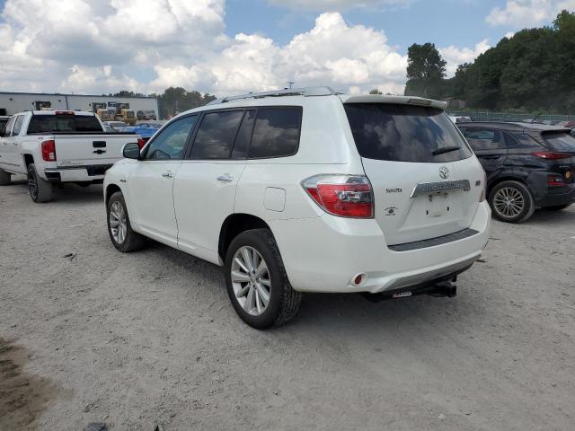 JTEEW41A982023324 - 2008 TOYOTA HIGHLANDER HYBRID WHITE photo 2