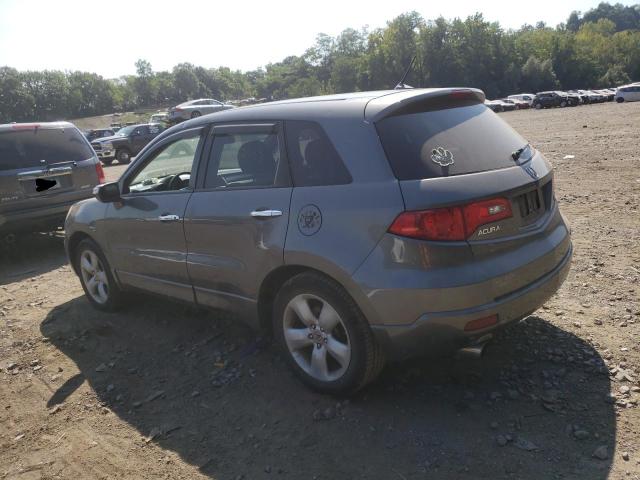 5J8TB18298A006728 - 2008 ACURA RDX GRAY photo 2