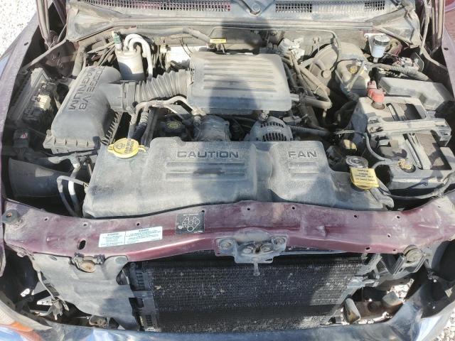 1B7GG22N4YS690222 - 2000 DODGE DAKOTA PURPLE photo 11