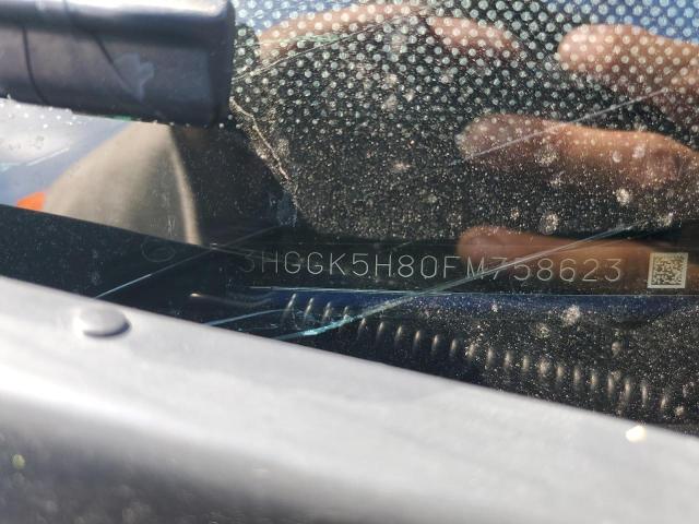 3HGGK5H80FM758623 - 2015 HONDA FIT EX 蓝色 照片 12