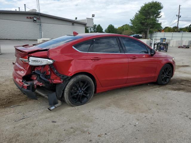 3FA6P0HD7LR186322 - 2020 FORD FUSION SE RED photo 3