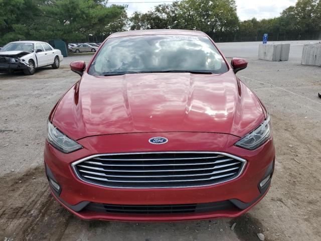 3FA6P0HD7LR186322 - 2020 FORD FUSION SE RED photo 5