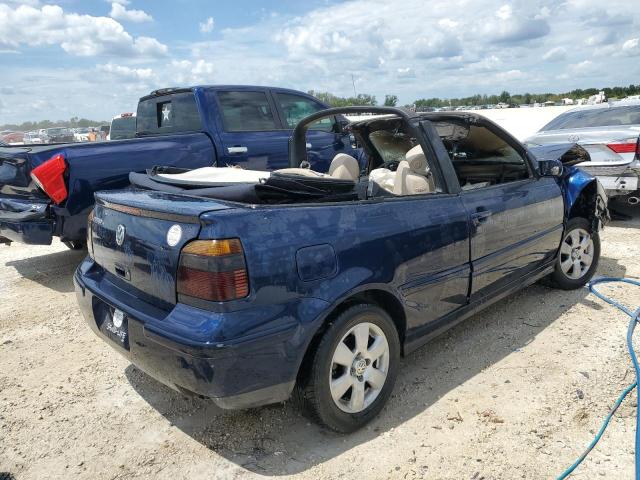 3VWDC21V62M805643 - 2002 VOLKSWAGEN CABRIO GLX 蓝色 照片 3