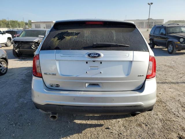 2FMDK3JC2EBA04851 - 2014 FORD EDGE SEL SILVER photo 6