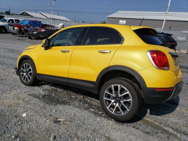 ZFBCFYCB6HP549070 - 2017 FIAT 500X TREKKING YELLOW photo 2