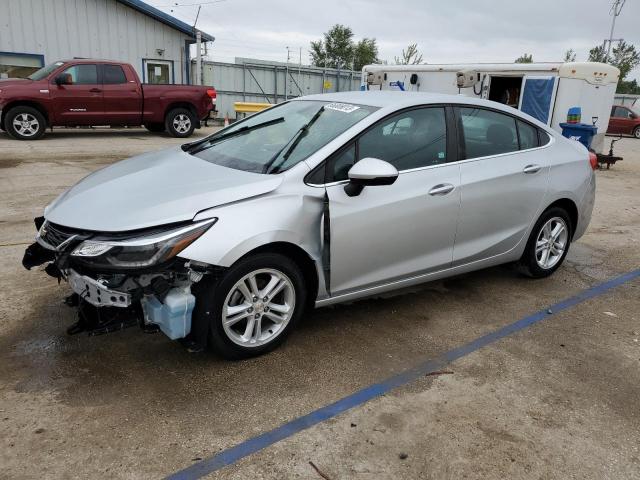 1G1BE5SM7H7177017 - 2017 CHEVROLET CRUZE LT SILVER photo 1