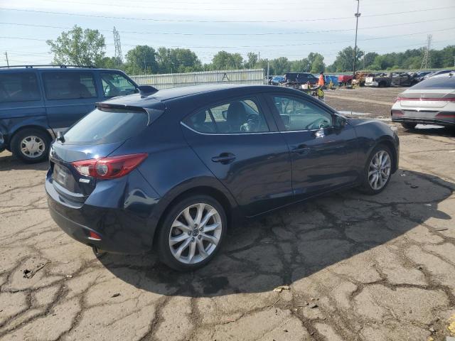 JM1BM1M37E1216338 - 2014 MAZDA 3 GRAND TOURING BLUE photo 3