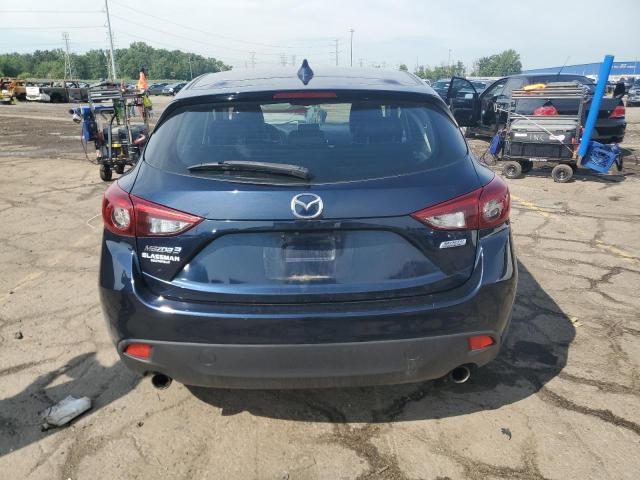 JM1BM1M37E1216338 - 2014 MAZDA 3 GRAND TOURING BLUE photo 6