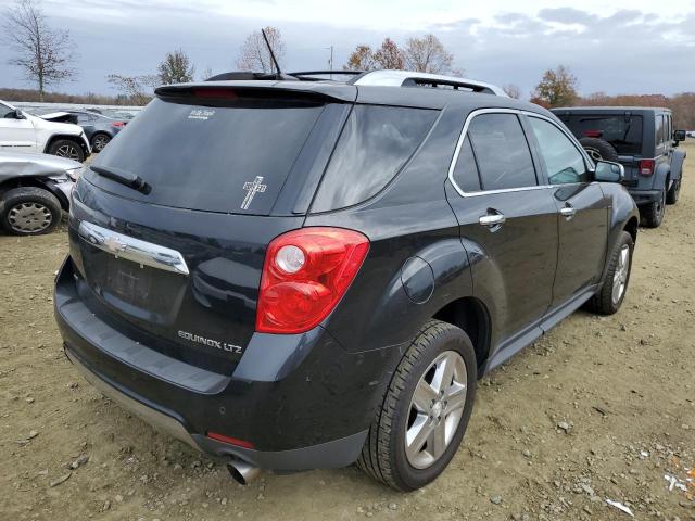 2GNFLHE37E6291296 - 2014 CHEVROLET EQUINOX LTZ BLACK photo 4