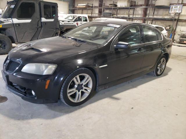 6G2ER57768L132497 - 2008 PONTIAC G8 BLACK photo 1