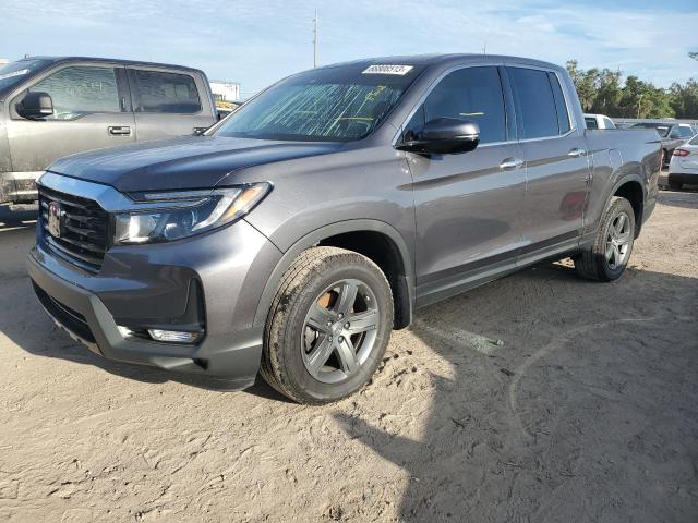 5FPYK3F73PB011032 - 2023 HONDA RIDGELINE RTL-E GRAY photo 1