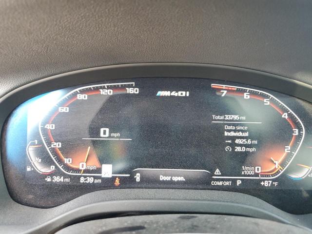 5UXTY9C04M9G01341 - 2021 BMW X3 XDRIVEM40I WHITE photo 9